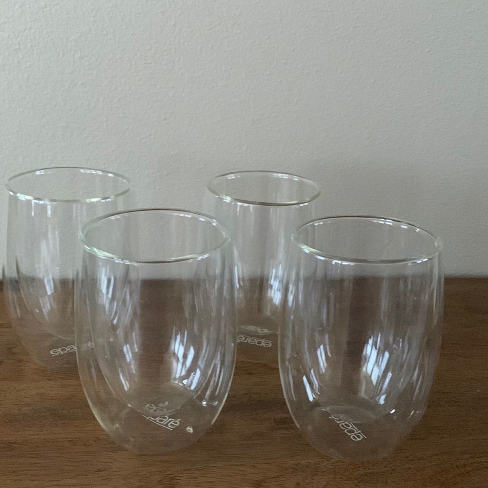 Eparé Double Wall Wine Glass (Set of 4)